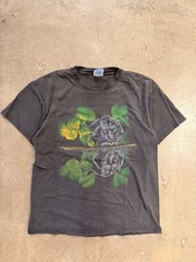 Vintage 90s Jim Morris Black Jaguar Reflection T-shirt