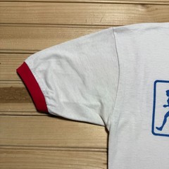 Vintage 70s Dannon Yogurt Road Runners Club Series Ohio Ringer T-Shirt – Large