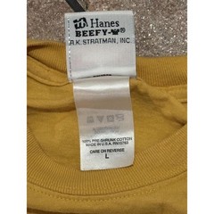 Harley-Davidson Shirt Mens Large Yellow Running Free Wolves Las Vegas Tee 2009