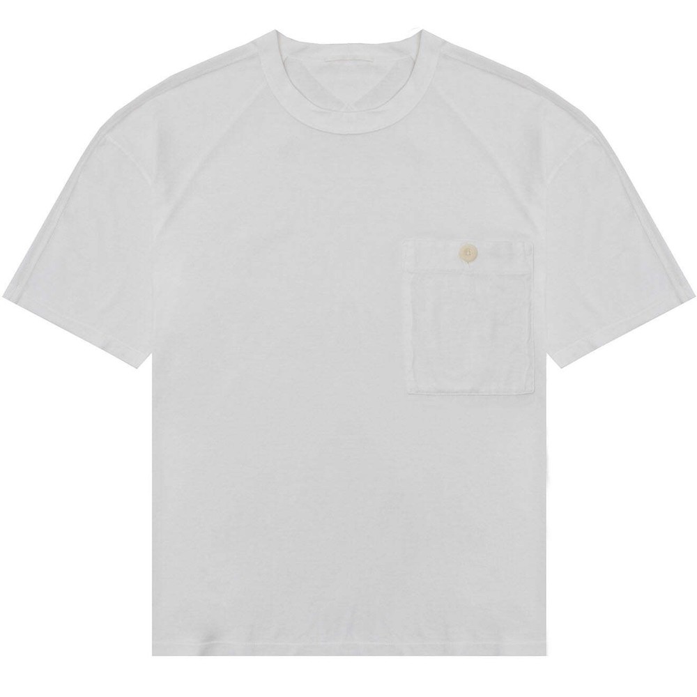Ten C Manica Corta T-Shirt White Snow