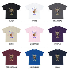 Customise Your Pet Photo Unisex T-shirt – This Human Belongs To