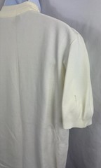 Vintage 70s BVD Ban-Lon Shirt Men’s Small Beige Mock Neck Rooster De Colores