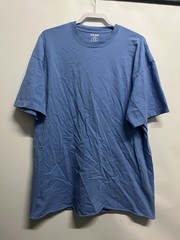 Finish Line Athletics FNL365 T Shirt Blue Cotton Men’s 2XL Top Crew *loose hem*