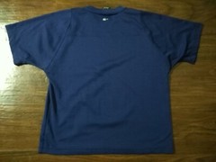 Adidas Mens Sz Medium T-Shirt Climalite Soft Thick Fabric Navy Blue Gray Logo!