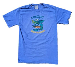 Coastal Nomad Coexist Whales Dolphin T-shirt ocean Caribbean Sea turtles animal