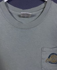 Old Row Deny Everything Comfort Colors Grey Buck Casual Outdoors Men’s T-Shirt L