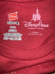 Disney Hollywood Studios The Great Movie Ride Thats A Wrap Tee Shirt Large RED