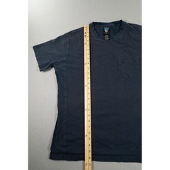 Kuhl Mens Organic Cotton Pocket T-Shirt Navy Blue Short Sleeve Size Large