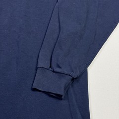 Vintage Pluma Shirt Mens 2XL Blue Crewneck Heavyweight Long Sleeve Made USA Tee