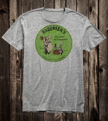 Retro Travel Tee T Shirt Vtg Tourist California State Pea Soup Andersens