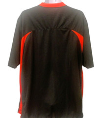 Augusta Sportswear Mens Victor Replica Jersey 2XL Short Sleeve Black Orange