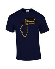 CHICAGO T-Shirt Multi Colors S-XL FREE S&H! hipster tourism cute fun souvenir