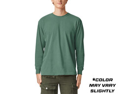 Comfort Colors Light Green Long Sleeve T-Shirt (NEW)