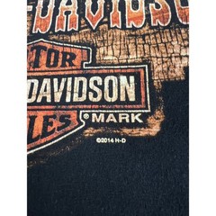 Genuine Harley Davidson Cycles Tuscumbia AL Graphic Black T Shirt Mens XL