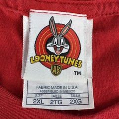 Vintage Y2K 2001 Looney Tunes Jerry Leigh Marvin The Martian T-Shirt Men’s 2XL