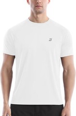 Men’s Short Sleeve Rash Guard UPF 50+ Sun Protection Quick Dry Lightweight Swim