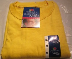 Men Fruit of The Loom Murina Other T-Shirts 2XL 6 Pc 6 Color 100 Cotton & 50/50