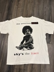 Vintage Brooklyn Mint Notorious Big Sky’s The Limit Shirt XL White