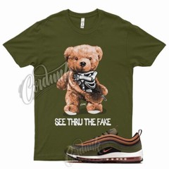 THRU T Shirt for N Air Max 97 Olive Rough Green Russet Orange Vapormax Plus 1