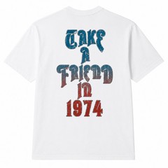 Authentic Rush Take A Friend In 1974 T-Shirt S-3XL NEW