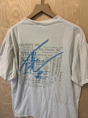 Vintage Tim McGraw Everywhere Double Sided Graphic White T Shirt size XL