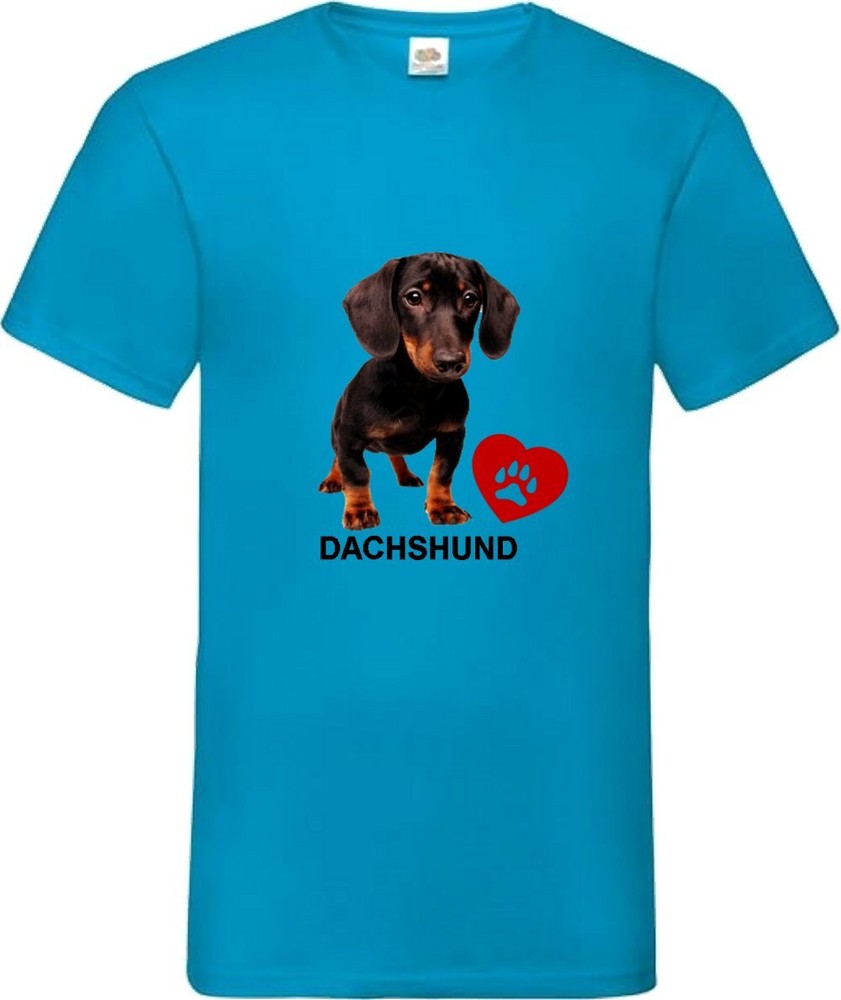 Dachshund Dog Pet Family Friend Novelty T Shirt Various Colours And Sizes