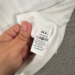 Converse Shirt Men’s XL White Casual Crew Neck Spell-Out Logo Graphic Tee