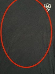 Ariat T-Shirt Mens 3XL Black Buckle Aztec Logo Graphic Western Southwestern