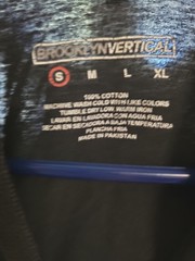 Brooklyn Vertical Size Small Black Skeleton Surfer Vintage Wave Macy’s Cool