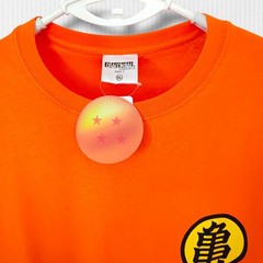 Dragon Ball Z Kame School Symbol T-Shirt Orange Gildan Heavy Cotton 5L Plus Size