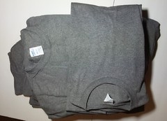 Lot of (20) Port & Company PC54 Core Cotton 5.4oz T-Shirt Graphite Heather XL