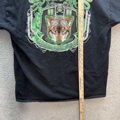 Sturgis Shirt Adult XL Black Motorcycle Rally Biker Nature Wolf Grunge Skater