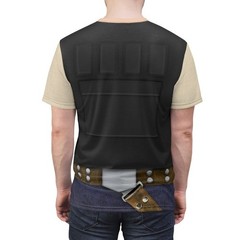 Star Wars Han Solo Cosplay Costume Galaxy’s Edge Halloween Tshirt 3D Printed