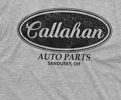 Callahan Auto Parts T-Shirt Tommy Boy Movie Shirt Chris Farley Callahan Tee