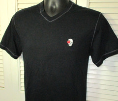 ROBERT GRAHAM Designer T-Shirt~Skull & Rose Logo~Men’s S Classic Fit~Preowned