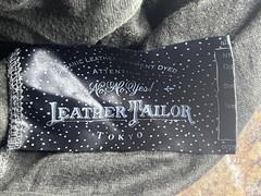 No, No, Yes! Leather Tailor Tokyo Shirt Gothic Rock Rave Sz 4 Large Rare