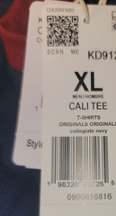 RARE NEW MENS ADIDAS ORIGINALS 3-STRIPES CALIFORNIA TREFOIL SHIRT ~ XL ~ #KD912