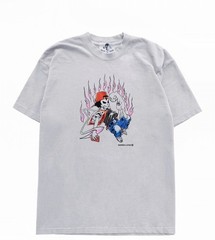 Warren Lotas Pokemon Boy and Cat Mew T-shirt White LARGE