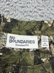 No Boundaries Shirt Mens 2XL Arizona Wild West Camo Graphic Tee T-Shirt Boxy