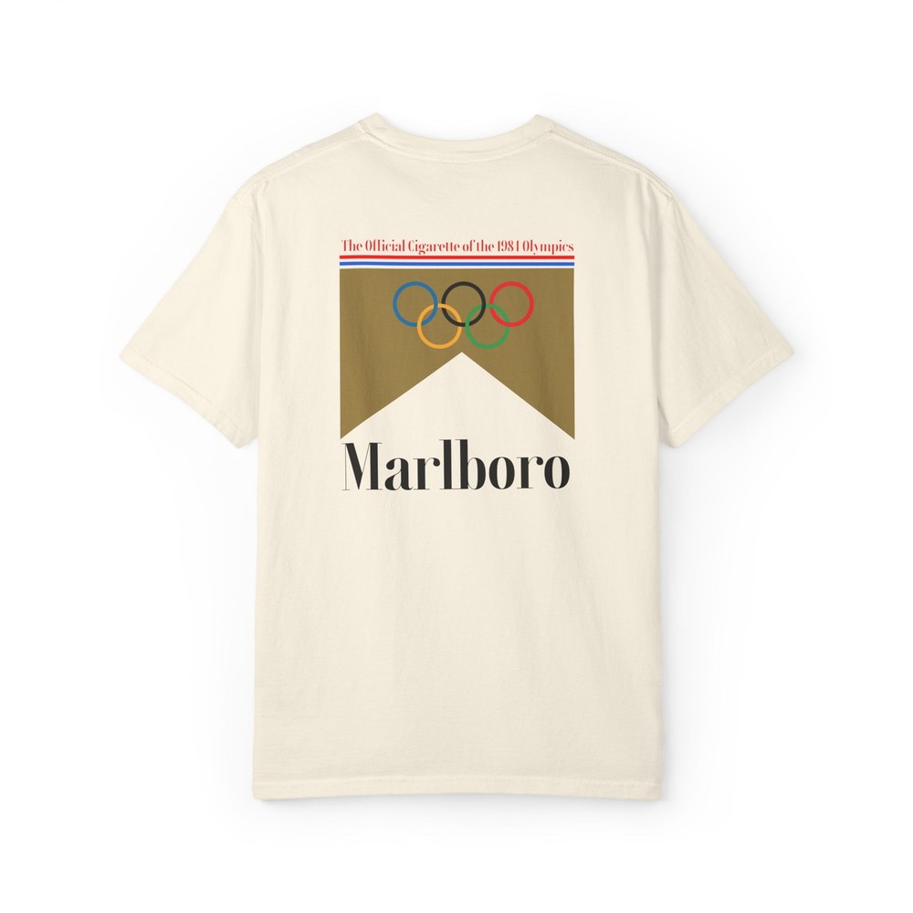 Official Cigarette of Olympics Track Field Smoking Run Club cowboy killer Tee T