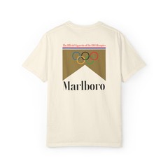 Official Cigarette of Olympics Track Field Smoking Run Club cowboy killer Tee T