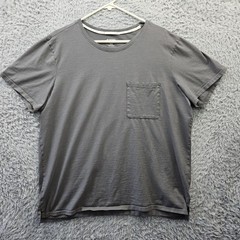 REI CO OP T Shirt Cotton Gray men XL Pocket Tee Lightweight Thin Comfy Hiking