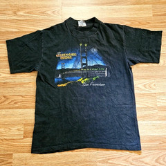 Vintage 90s San Francisco Golden Gate Bridge T-Shirt Large SStitch