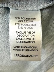 Tommy Bahama Shirt Mens Large Gray Long Sleeve Marl Knit Marlin Logo Pullover