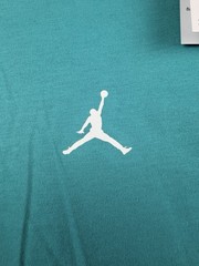 AIR JORDAN T Shirt Men’s XL Nike Teal Short Sleeve “Jumpman” FN5829-392 Sport