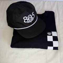 Fasthouse 805 Beer Black Mens XL Cotton Graphic Tee & Trucker Hat Brewery Set