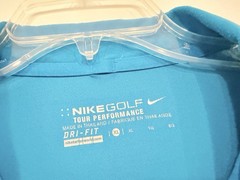 Lot of 6 Nike Under Armour Adidas Columbia Men’s Shirt Size XL Blue Dri-Fit Polo