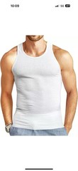 3 Pieces White 3xL A Shirt/ Tang Top Special Last Of Inventory Best Quality