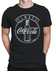 Officially Licensed Coca Cola Iconic Coke Always Men’s T-shirt