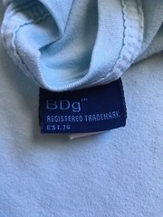 Big Leobowski T-Shirt Size Medium Walter Sobchak Light Blue Poly Cotton BDg Tee